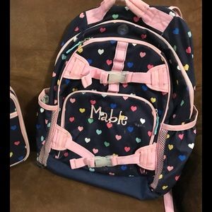 Pottery Barn Backpack- Mable Monogram